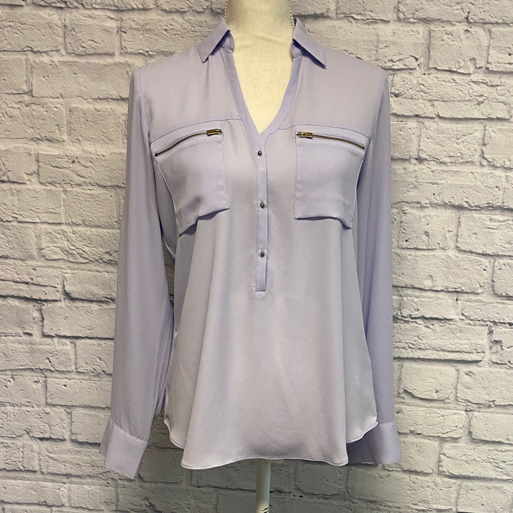 Express Lavender Women's Blouse Size Small